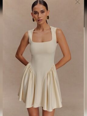 Meshki | Dresses | Meshki Skylar Suiting Embroidered Mini Dress | Poshmark